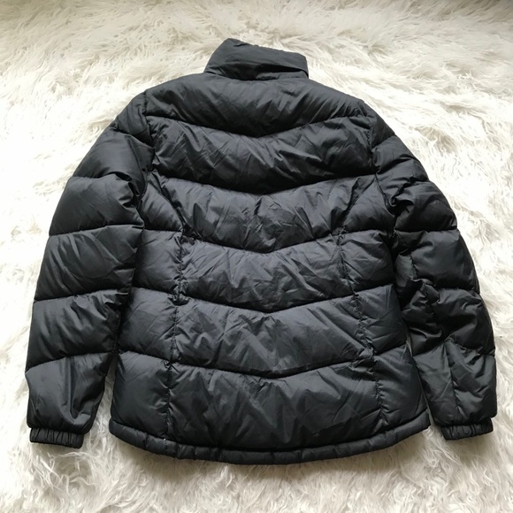 LL BEAN BLACK GREY GOOSE DOWN PUFFER JACKET‎ PARKA - Picture 9 of 9
